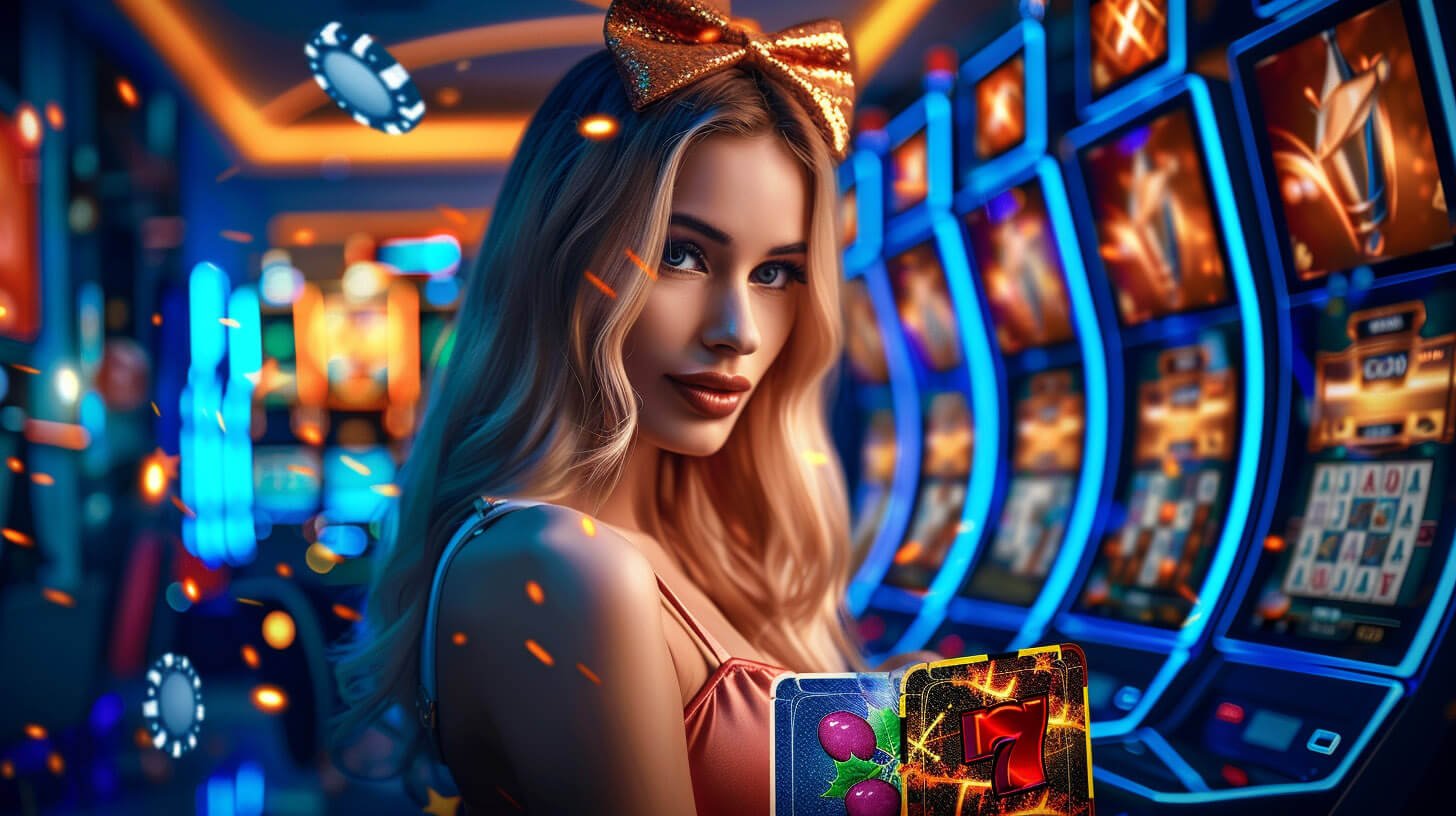 Live Casino Studio တွင် Professional Dealer ဂိမ်းဆောင်ရွက်နေသောမြင်ကွင်း