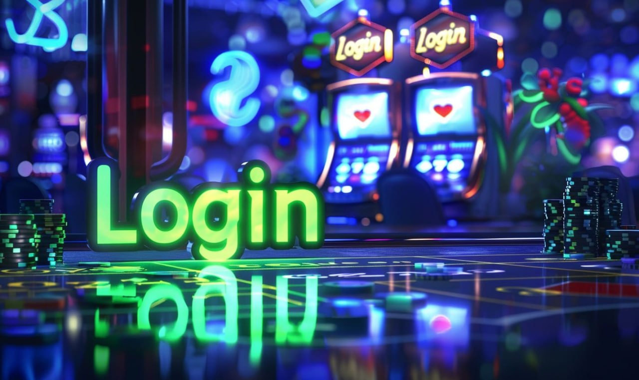 Casino ဂိမ်းဇယားနှင့် Card ဂိမ်းများ ကစားနေသောမြင်ကွင်း